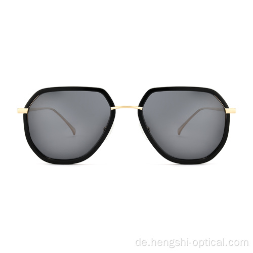 Custom CR39 Acetat Vollrahmen -Metallpolarisierte Sonnenbrille